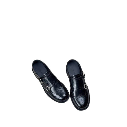 Damen Clogs Bequem Schnallenverschluss Elegante Schuhe