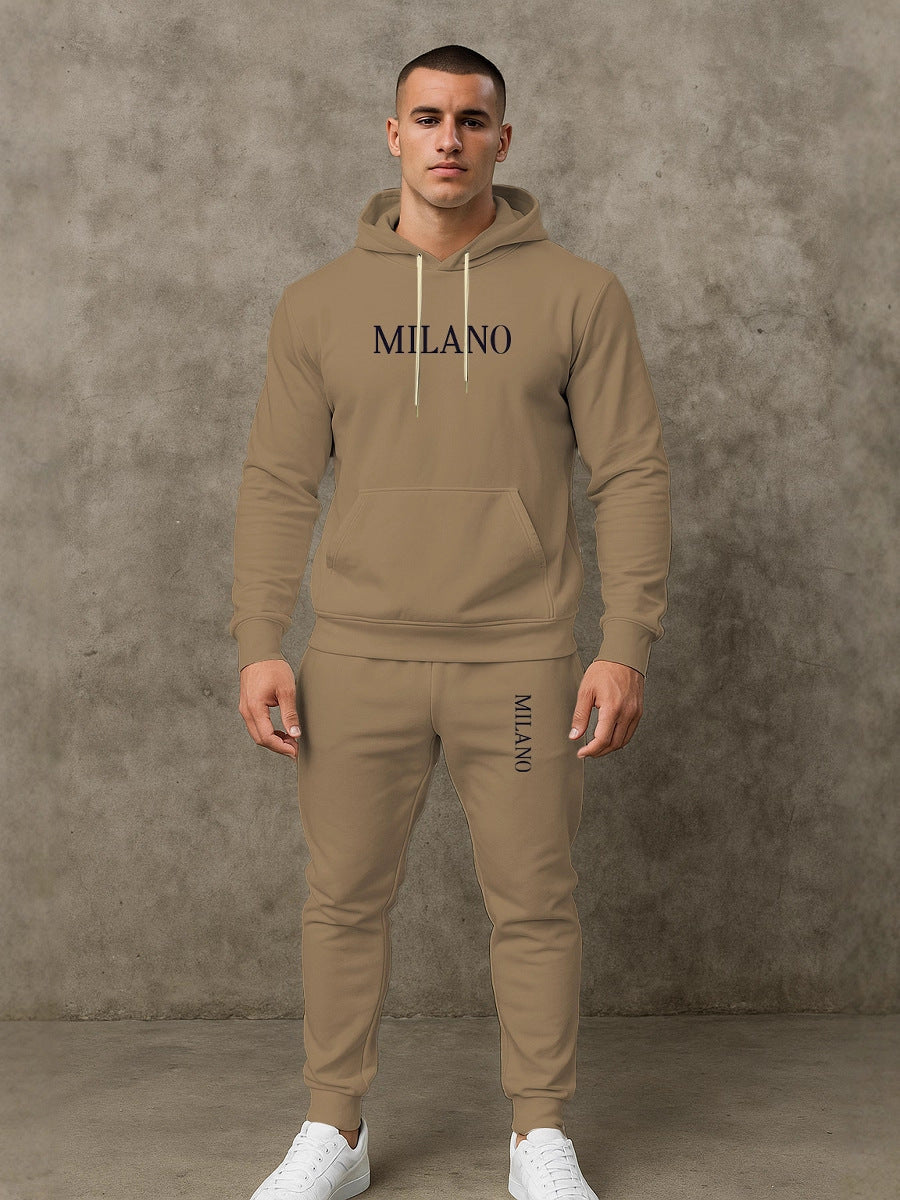 Modischer Herren Hoodie Jogginghose Set Sportlich