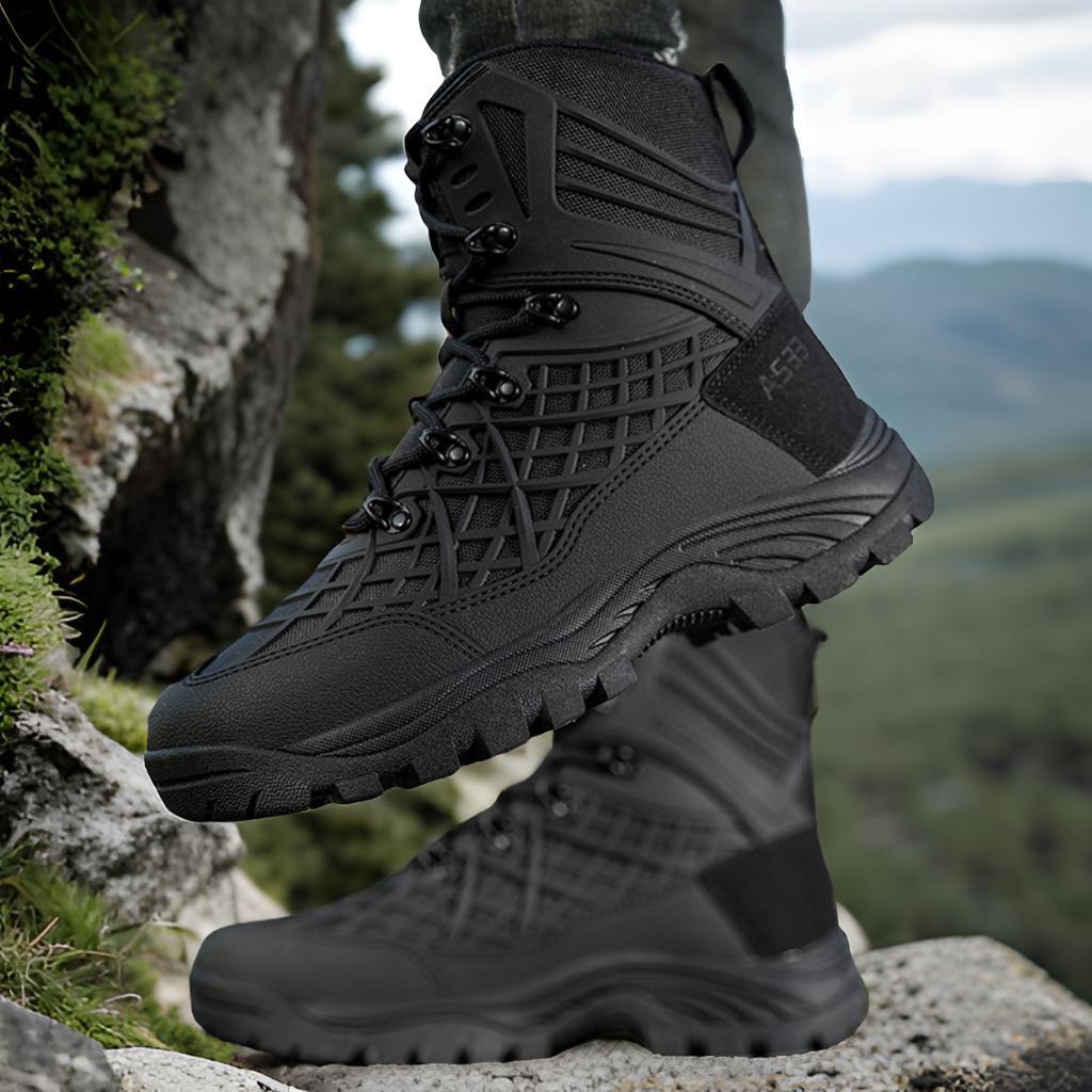 Herren Wanderschuhe Robust Knöchelschutz Rutschfest