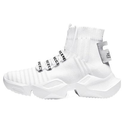Damen Sneaker High-Top Sportlich Laufschuhe