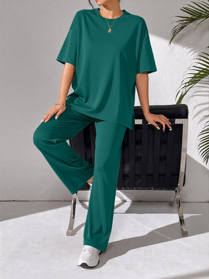 Damen Freizeit Set Weites Oberteil Bequem