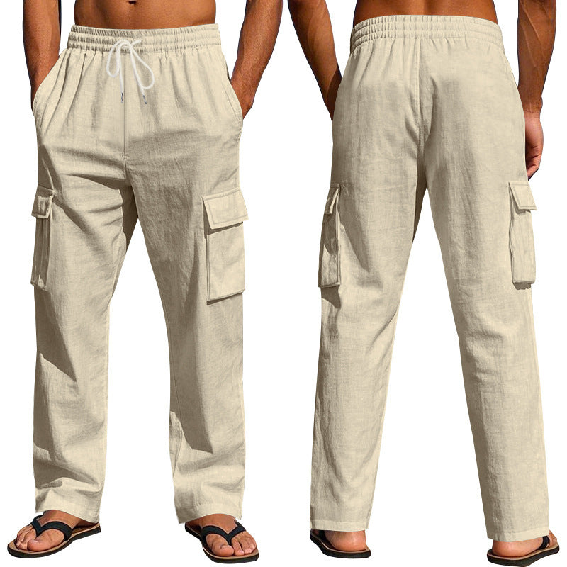 Herren Cargo-Hose Bequem Praktisch Lässig