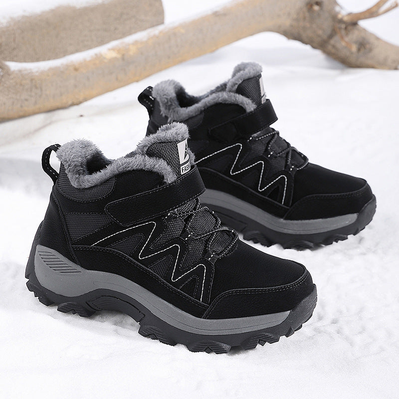 Herren Wanderschuhe Winter Warm Isoliert Knöchelschutz - BerlinGlamour