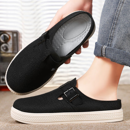 Damen Clogs Bequem Verstellbar mit Schnalle