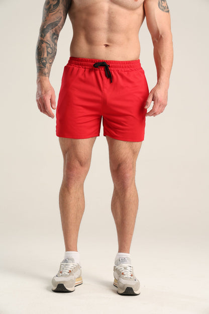 Herren Schwimmshorts Sportlich Atmungsaktiv Verstellbar