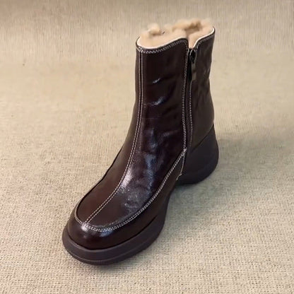 Damen Winterstiefel Bequem Rutschfest Moderne