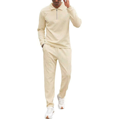 Herren Sweatset Bequem Strukturiert Freizeitwear