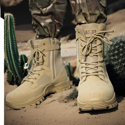 Herren Militärstiefel atmungsaktiv rutschfest Outdoor