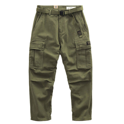 Herren Tactical Cargo-Hose mit verstellbarem Bund und vielen Taschen