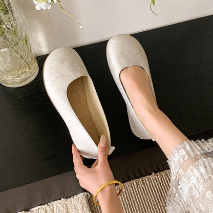 Damen Ballerinas Komfortabel Zeitlos Elegant