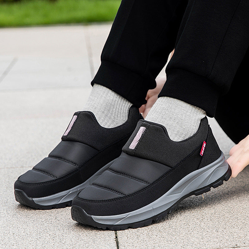 Damen Sneaker Bequem Slip-On Komfortschuhe Sportlich