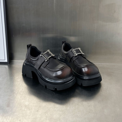 Damen Clogs Chunky mit Schnallen Dekoration Rutschfest