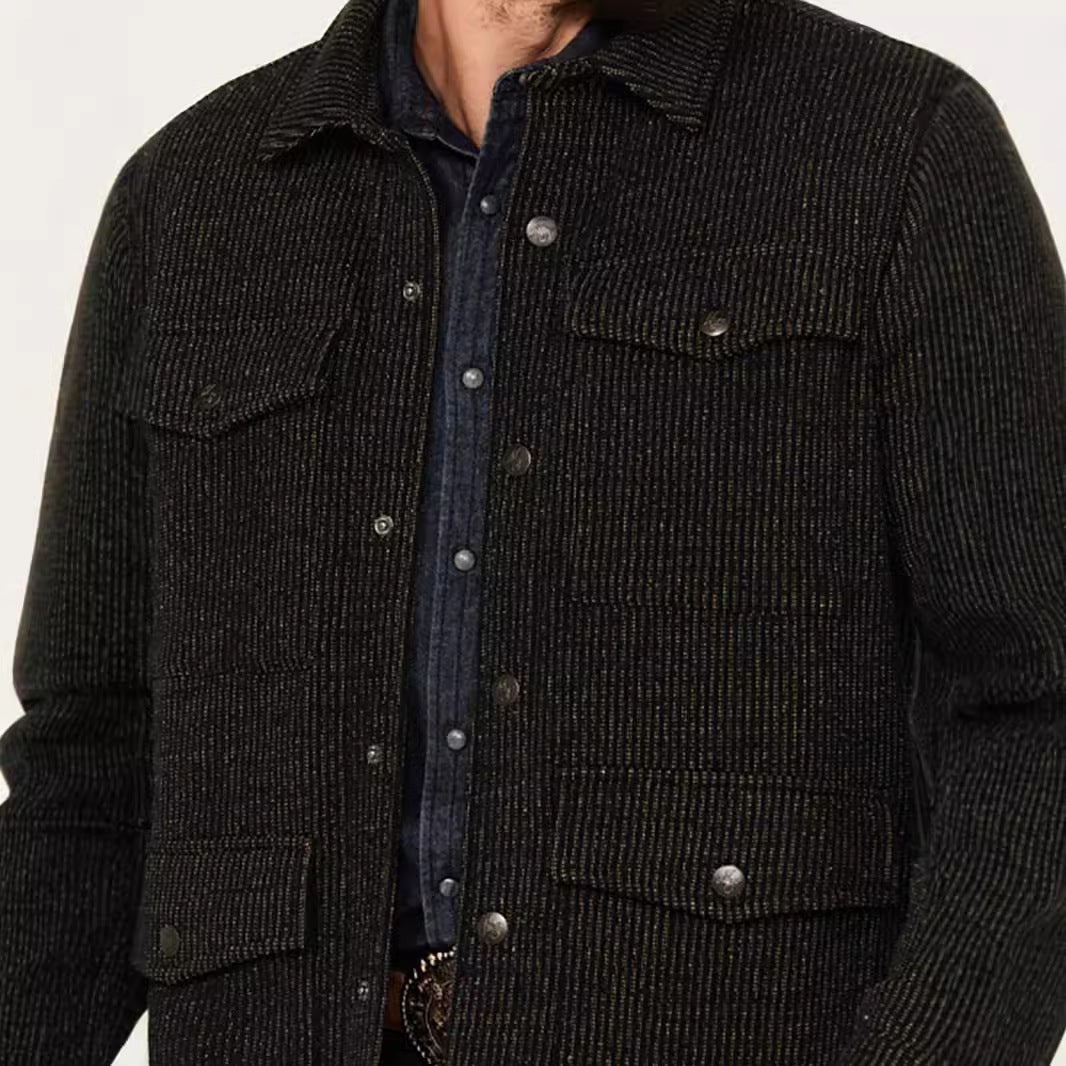 Herren Outdoor-Jacke Robust mit Taschen Übergröße