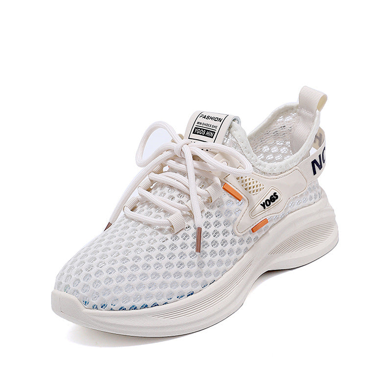 Damen Sneaker Atmungsaktiv Netzstruktur Weich
