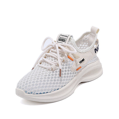 Damen Sneaker Atmungsaktiv Netzstruktur Weich