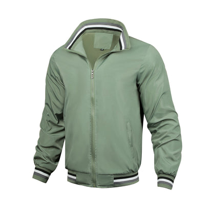 Herren Windjacke Sportlich Wasserdicht Atmungsaktiv