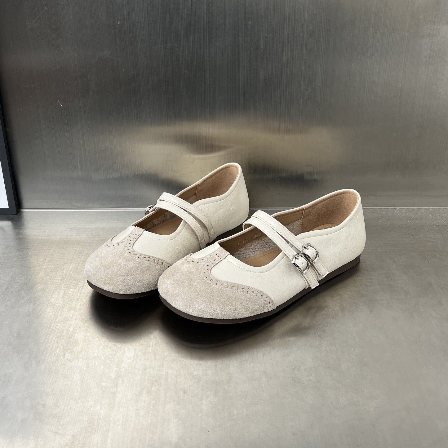 Elegante Damen Ballerinas mit Riemen Hochwertig Designer - BerlinGlamour
