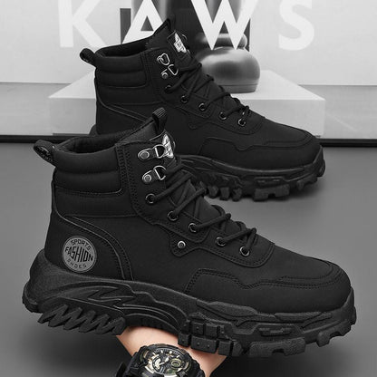 Damen Sportstiefel High-Top Rutschfest Strapazierfähig