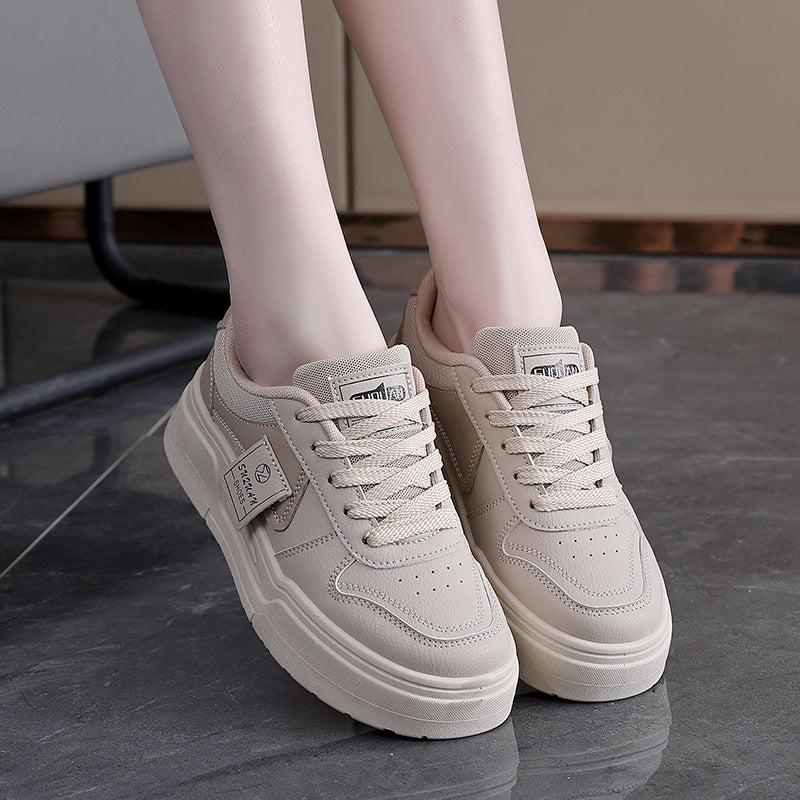 Damen Sneaker Chunky Sportlich Bequem Weite Passform