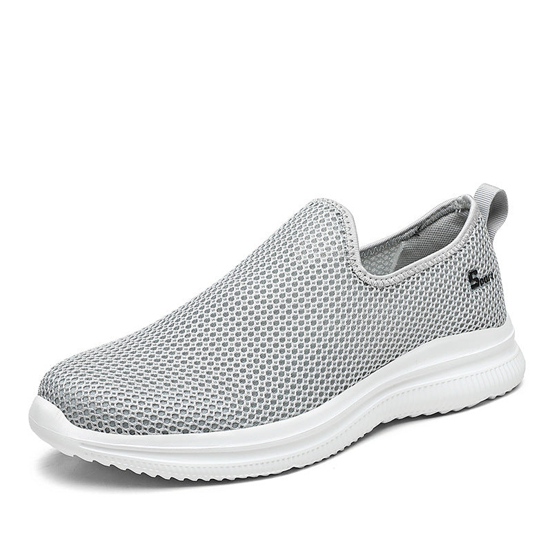 Damen Sneaker Atmungsaktiv Mesh Slip-On bequem
