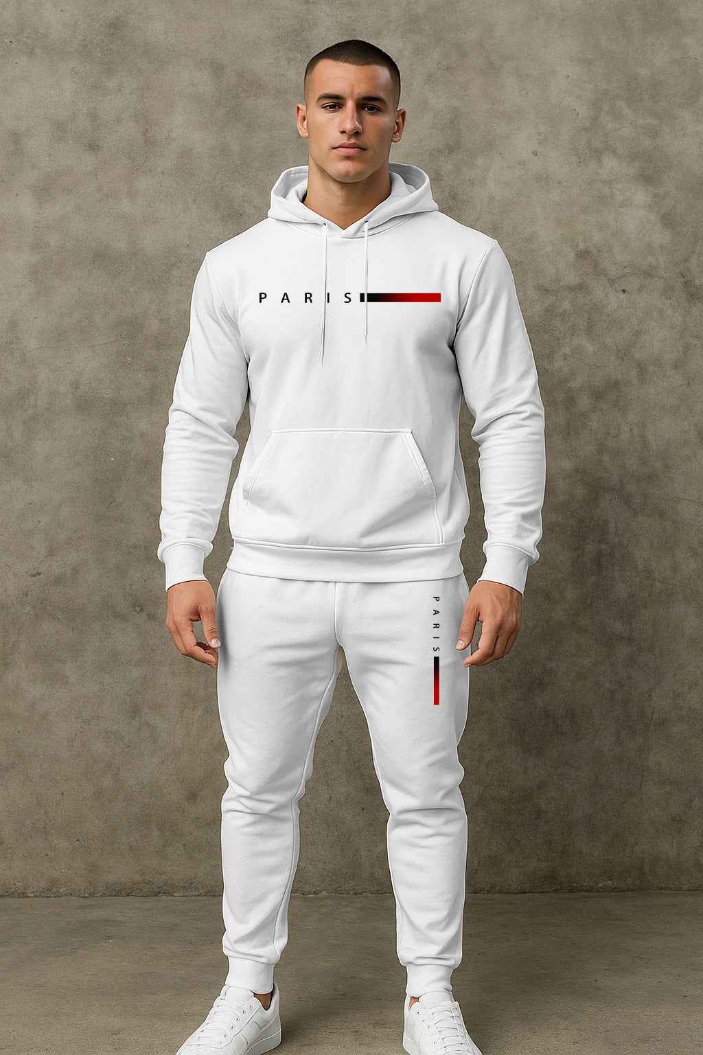 Sportlicher Hoodie Jogginghose Set Herren Training