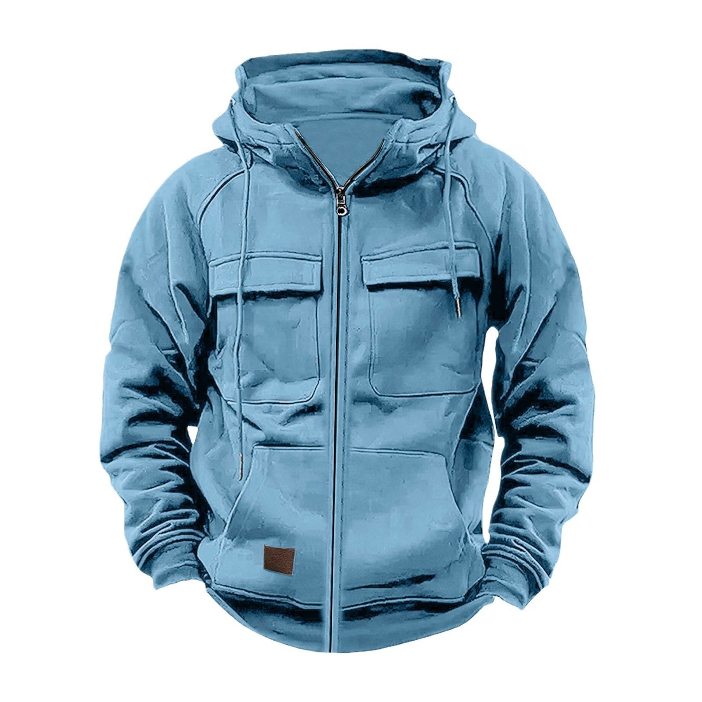 Herren Kapuzenjacke Multifunktional Wasserdicht mit Taschen