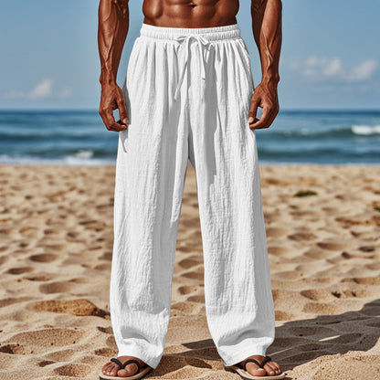 Moderne Sommer-Cargohose mit elastischem Bund und praktischen Seitentaschen BerlinGlamour - BerlinGlamour