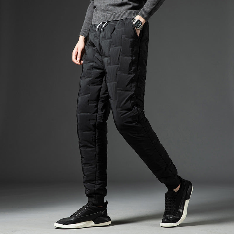 Herren Jogginghose Warm Isoliert Fleece Innenstoff