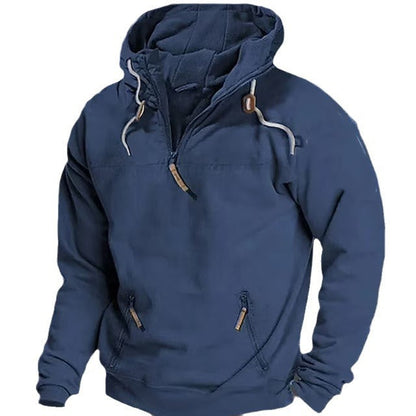 Herren Fleece-Pullover Sportlich Vielseitig Warm
