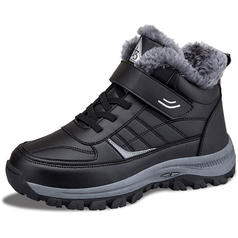 Damen Winterstiefel Isoliert Warm Klettschließe Schnee