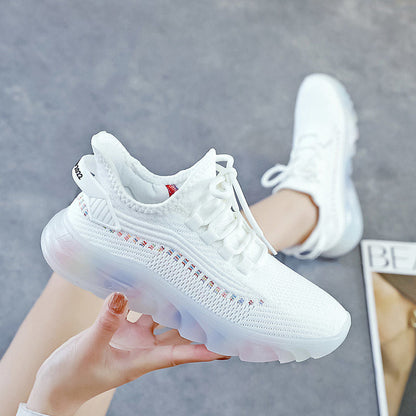 Damen Sneaker Leicht Freizeitschuhe Dämpfungstechnologie