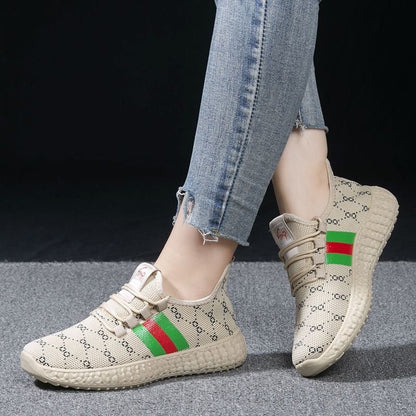 Damen Sneaker atmungsaktiv mit Stabilisierender Sohle Modern - BerlinGlamour
