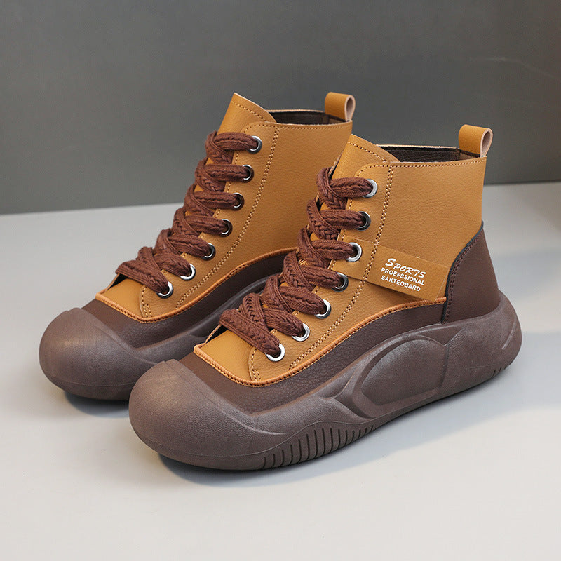 Damen Sneaker High-Top atmungsaktiv rutschfest Mode