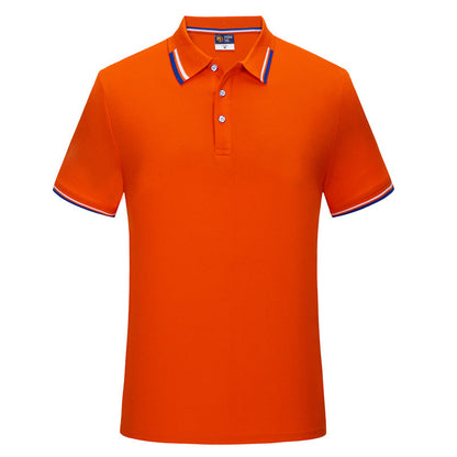 Herren Poloshirt Atmungsaktiv Modern Kontrast Details