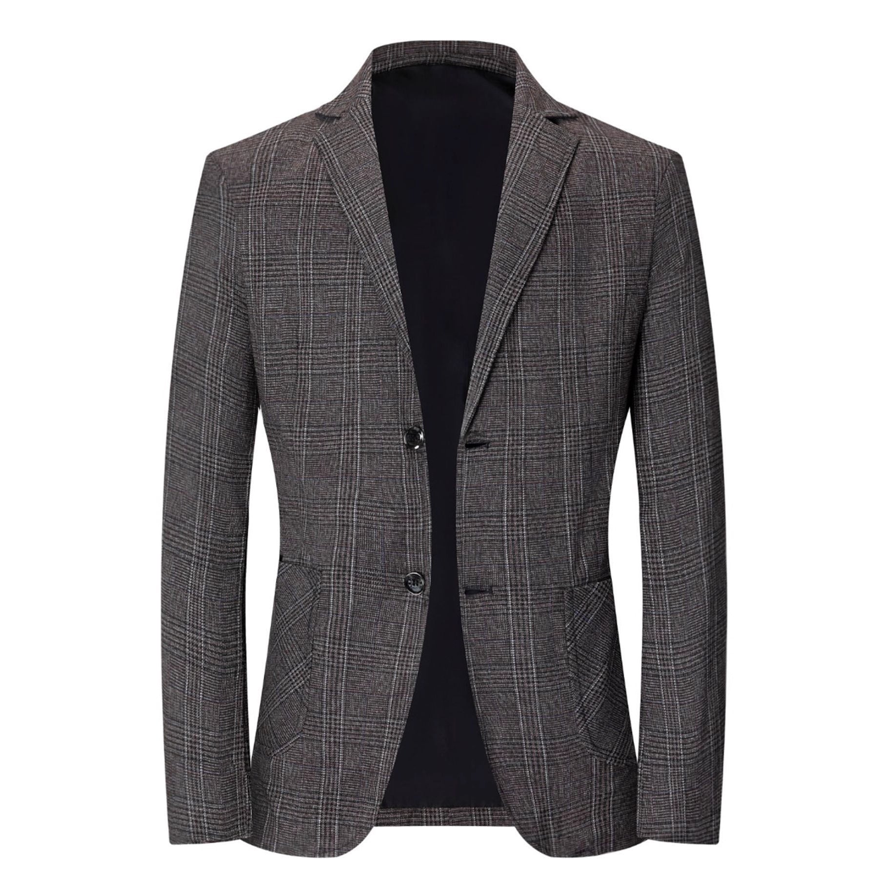 Herren Blazer Modern Karomuster Slim Fit Berlin Style - BerlinGlamour