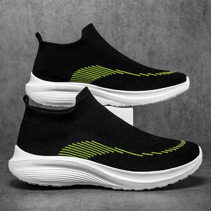 Damen Laufschuhe Komfort Slip-On Laufschuhe Leicht Mesh