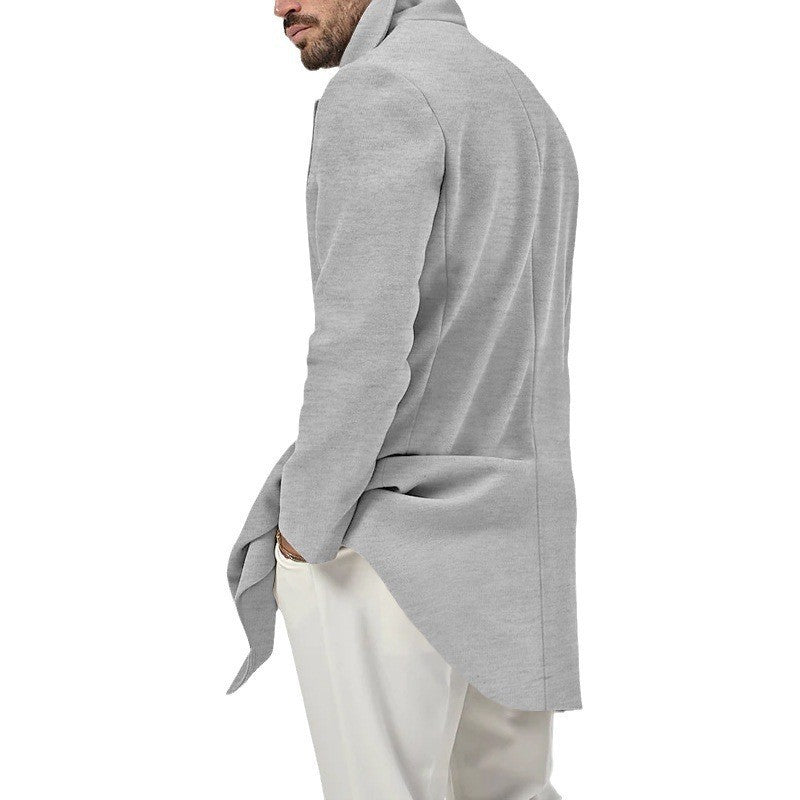 Herren Wintermantel Modern Warm mit Kapuze