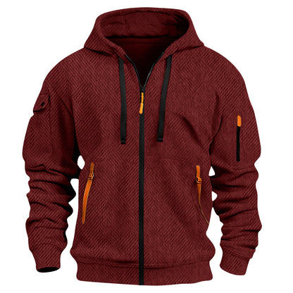 Herren Sportjacke Funktionsjacke Kapuzenjacke Wasserabweisend