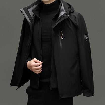 Herren Outdoorjacke Wasserabweisend Winddicht Funktionell