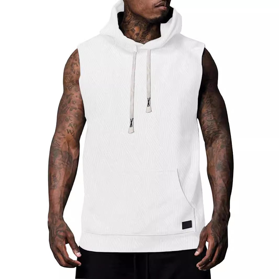 Männer Hoodie Ärmellos Berlin Style - BerlinGlamour