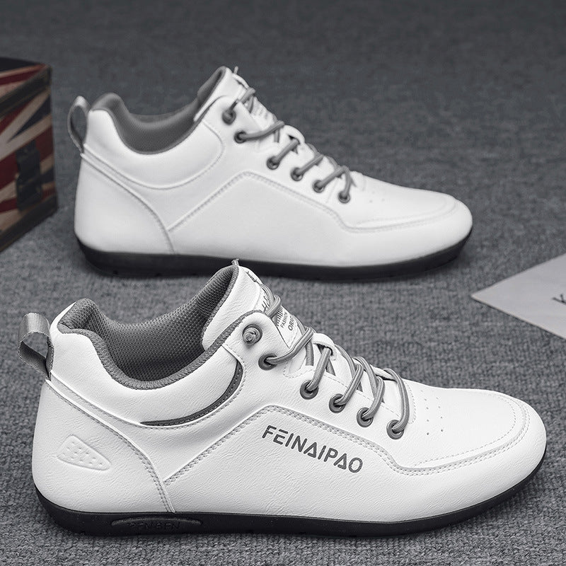 Damen Sneaker Bequem Komfort Leder Schwarz - BerlinGlamour
