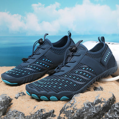 Wassersport Schuhe Damen Elastisch Schnell Schnürsystem Sportlich
