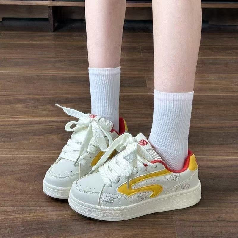 Damen Sneaker Trendy Atmungsaktiv Netzdesign