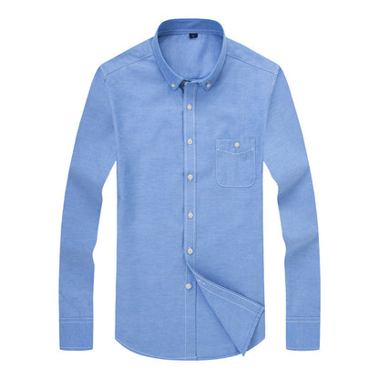 Herren Hemd Business Style Button Down Kragen