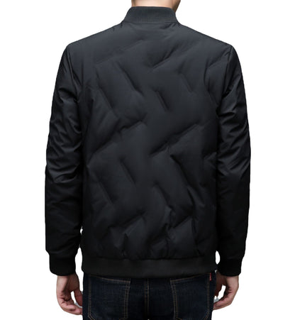 Herren Bomberjacke Steppjacke Reflektierend Modern