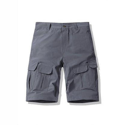 Herren Cargo Shorts Multifunktional mit Seitentaschen Elastisch - BerlinGlamour