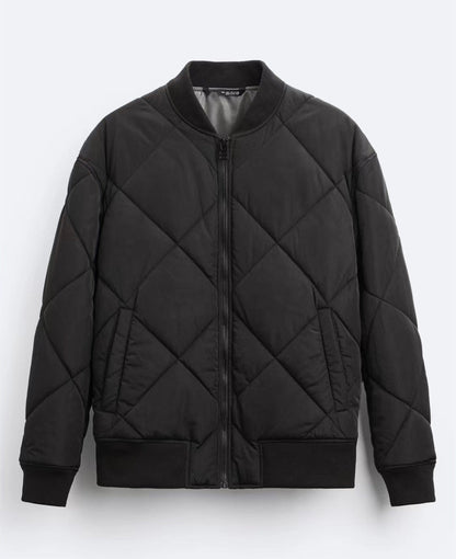 Herren Steppjacke Sportlich mit Taschen