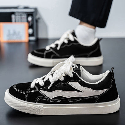 Damen Sneaker Wildleder Moderne Schnürung