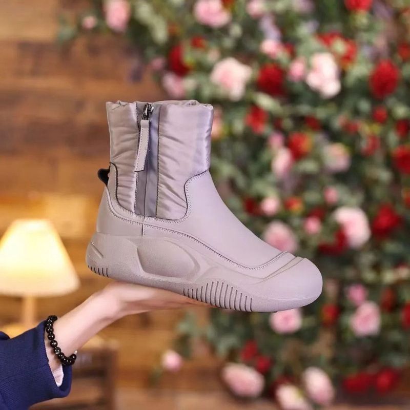 Damen Stiefel Sportlich Elastisch Rutschfest - BerlinGlamour