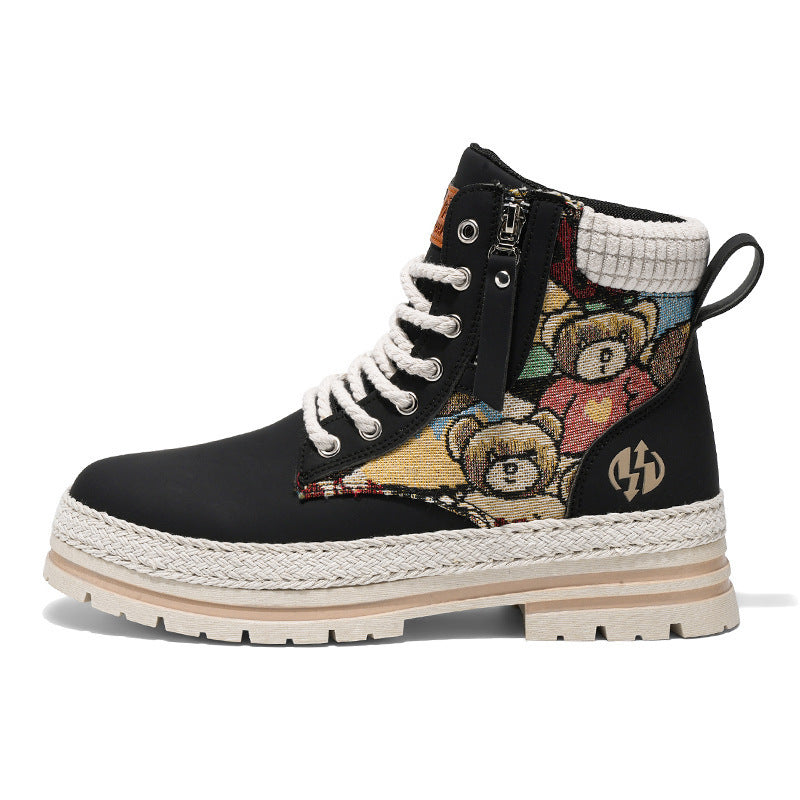 Damen Stiefel Komfortabel Modisch Einzigartig Heidi Style